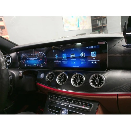 Штатная магнитола CarMedia SL-M1202 для Mercedes E-klasse (W213) 2015-2017 NTG 5.5 на Android 12.0