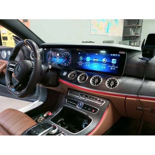 Штатная магнитола CarMedia SL-M1202 для Mercedes E-klasse (W213) 2015-2017 NTG 5.5 на Android 12.0