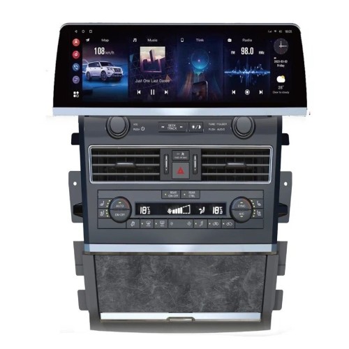 Штатная магнитола CarMedia ZH-N1606 для Nissan Patrol (Y62) 2014-2019 на Android 12.0