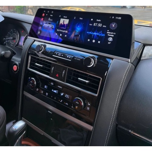 Штатная магнитола CarMedia ZH-N1606 для Nissan Patrol (Y62) 2014-2019 на Android 12.0