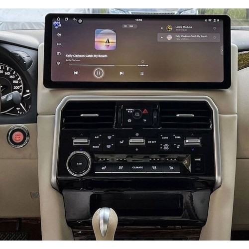 Штатная магнитола CarMedia KP-N1701BG для Nissan Patrol (Y62) 2014-2019 на Android 13.0