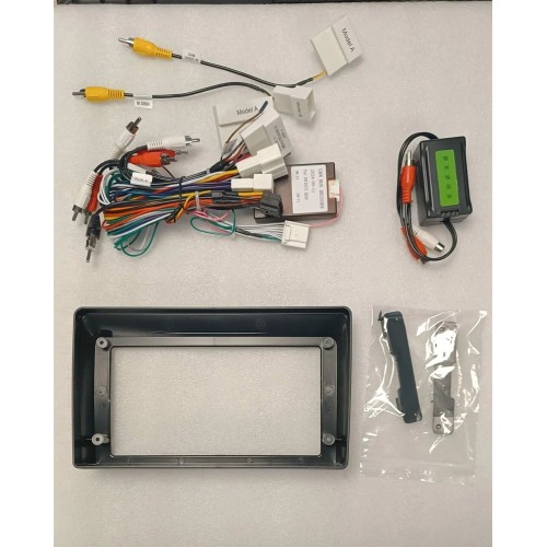 Штатная магнитола CarMedia HP-N9010-9009-RQ для Nissan Navara 2008-2012 на Android 13.0