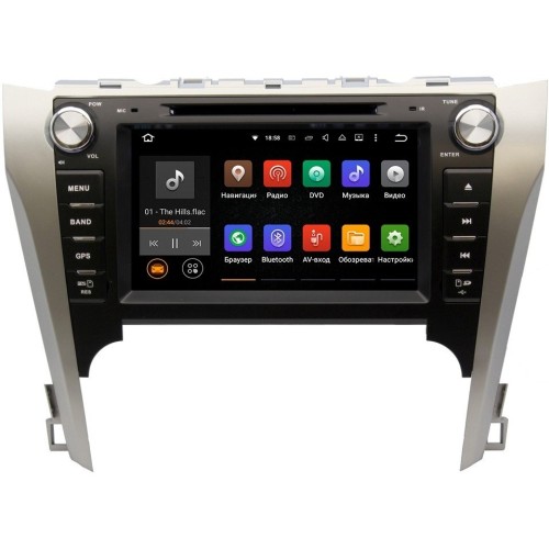 Штатная магнитола Ksize DVA-ZN7061 Toyota Camry 2012 - 2014 Android 6.0.1