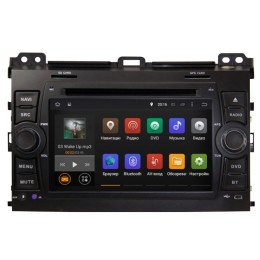 Штатная магнитола Ksize DVA-ZN7068 Toyota Land Cruiser Prado 120 2002-2009 Android 6.0.1
