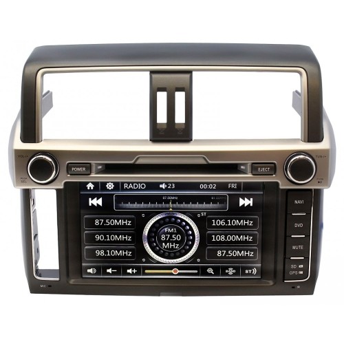 Штатная магнитола Ksize DV-8651A Toyota Land Cruiser Prado 150 2013+ (для авто без монитора)