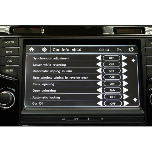 Штатная магнитола Ksize DV-8518A Volkswagen Golf 7 (нет TV)
