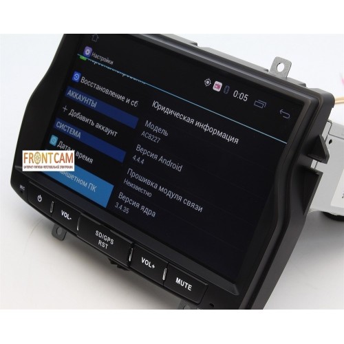 Штатная магнитола Ksize DVA-CHLDVS для Лада Веста 2015-2022 Android 4.4.4