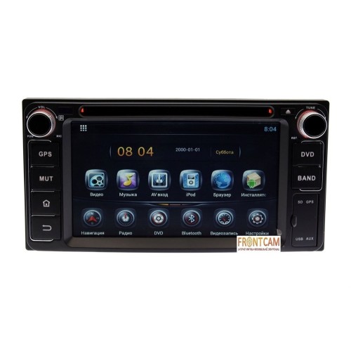 Штатная магнитола Ksize DVA-KL6229 для Toyota, Daihatsu Android 4.2.2 (универсальная, 200х100 мм)