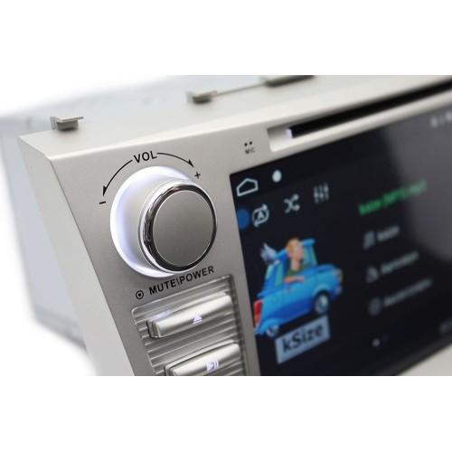 Штатная магнитола Ksize DVA-ZN7060 для Toyota Camry 2006-2011 на Android 6.0