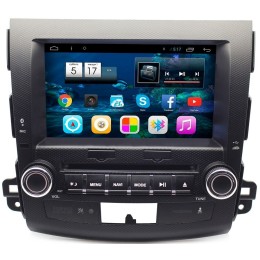 Штатная магнитола Ksize DVA-PH6958 для Mitsubishi Outlander 2006-2012 на Android 6.0.1