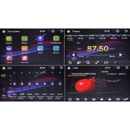 Штатная магнитола Ksize DV-J6229GPS для Toyota Universal на WinCE 6.0