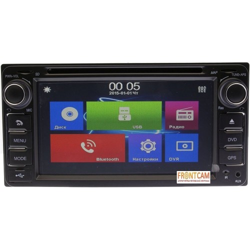 Штатная магнитола Ksize DV-J6229DVD для Toyota Universal на WinCE 6.0