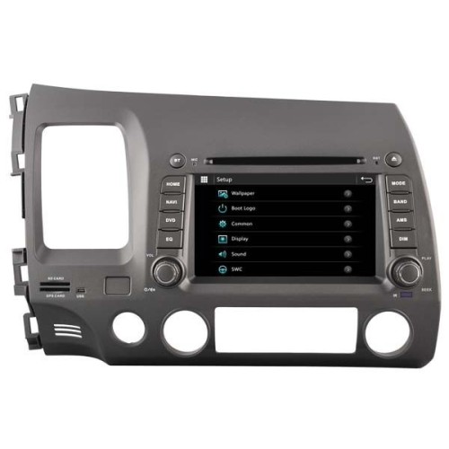 Штатная магнитола Ksize W2-E8313H для Honda Civic 4D 2006-2011