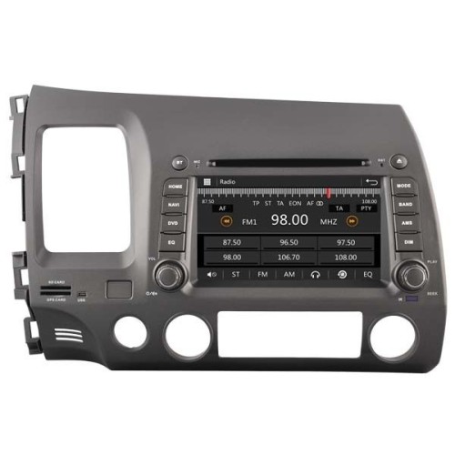 Штатная магнитола Ksize W2-E8313H для Honda Civic 4D 2006-2011