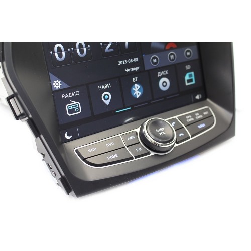 Штатная магнитола Ksize W2-E8266Y для Hyundai SantaFe, ix45 2012+
