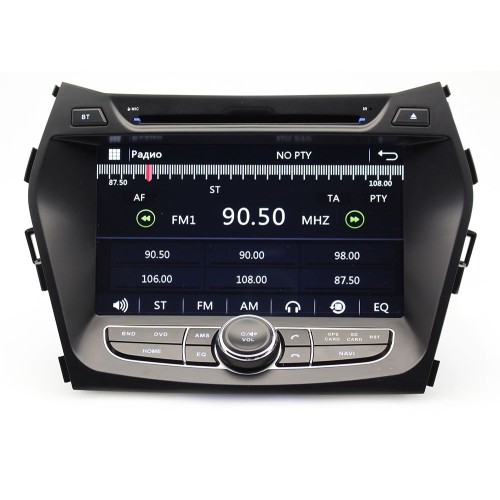 Штатная магнитола Ksize W2-E8266Y для Hyundai SantaFe, ix45 2012+