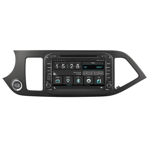 Штатная магнитола Ksize W2-E8526K для Kia Picanto 2011-2016