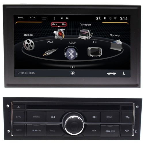 Автомагнитола Ksize W2-M094 (s160) для Mitsubishi L200, Pajero Sport 2010+ Android 4.4.4