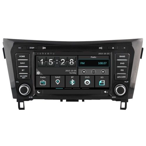Штатная магнитола Ksize W2-E8908N для Nissan Qashqai, X-Trail 2014+