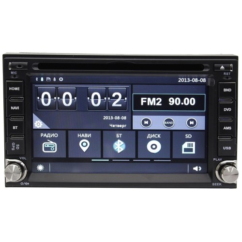 Штатная магнитола Ksize W2-E8900N для Nissan Universal