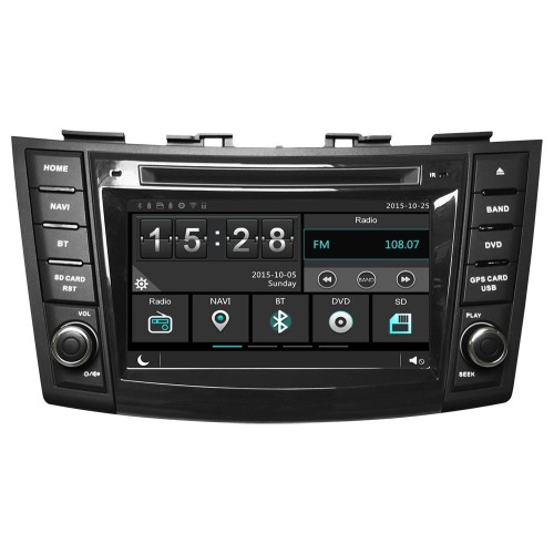 Штатная магнитола Ksize W2-E8653X для Suzuki Swift 2011+