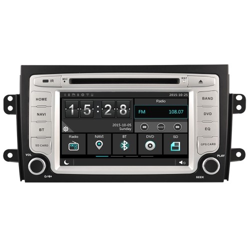 Штатная магнитола Ksize W2-E8657X для Suzuki SX4 2006-2012