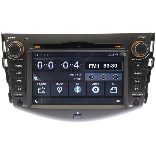 Штатная магнитола Ksize W2-E8126T для Toyota RAV4 2005-2013