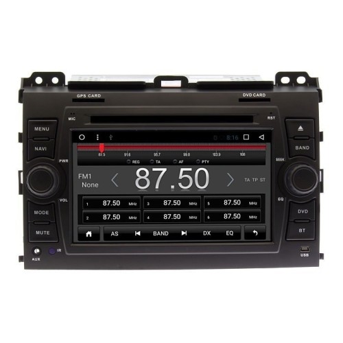 Штатная магнитола Ksize DVA-KR7095M для Lexus GX 2002-2009 Android 6.0 (внешний усилитель)