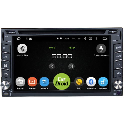 Штатная магнитола Roximo CarDroid RD-1201 для Nissan Универсальная (Android 10.0)