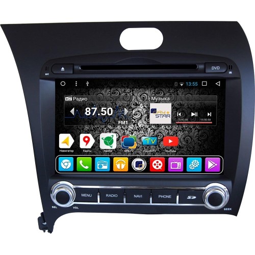 Штатная магнитола DayStar DS-7021HD для KIA Cerato 2013+ на ОС Android 9.0