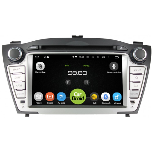Штатная магнитола Roximo CarDroid RD-2002 для Hyundai ix35 2009-2015 (Android 9.0)