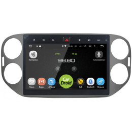 Штатная магнитола Roximo CarDroid RD-3704D для Volkswagen Tiguan 2007-2011 (Android 9.0) DSP