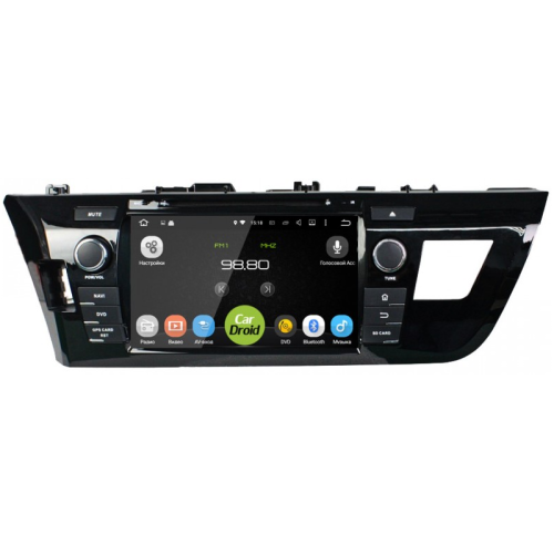Штатная магнитола Roximo CarDroid RD-1103F для Toyota Corolla e160 2013-2015 (Android 10.0) DSP