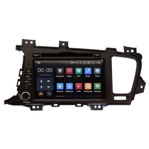 Штатная магнитола Ksize DVA-ZN7029 KIA Optima III 2010-2013, K5 2012 - 2014 Android 6.0.1