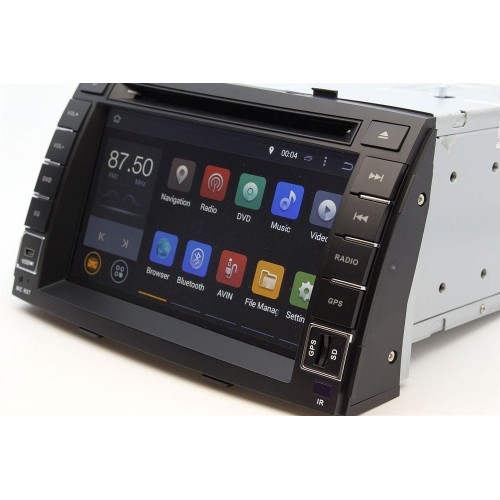 Штатная магнитола Ksize DVA-ZN7031 Kia Sorento 2009 - 2012 Android 6.0.1