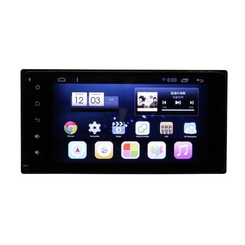 Штатная магнитола Ksize DVA-PH2695 для Toyota, Daihatsu Android 4.4.2 (универсальная, 200х100 мм)