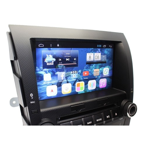 Штатная магнитола Ksize DVA-PH6958 для Peugeot 4007 2007-2012 на Android 6.0.1