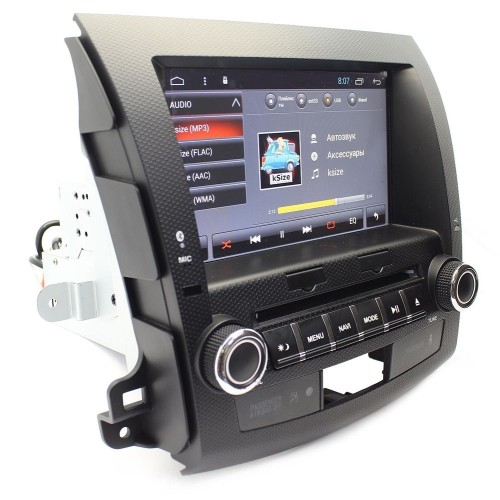 Штатная магнитола Ksize DVA-PH6958 для Peugeot 4007 2007-2012 на Android 6.0.1