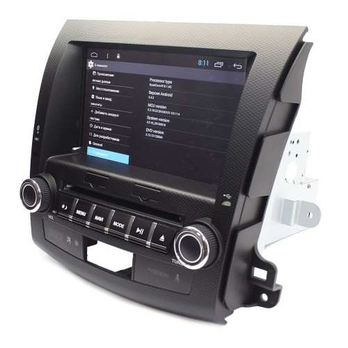 Штатная магнитола Ksize DVA-PH6958 для Peugeot 4007 2007-2012 на Android 6.0.1