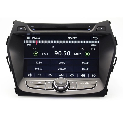 Штатная магнитола Ksize W2-E8266Y для Hyundai SantaFe, ix45 2012+