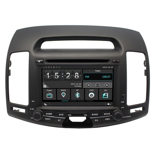 Штатная магнитола Ksize W2-E8256Y для Hyundai Elantra IV (HD) 2006-2011