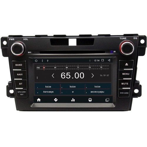 Штатная магнитола Ksize DVA-KR7035T8 для Mazda CX-7 I 2006-2012 Android 7