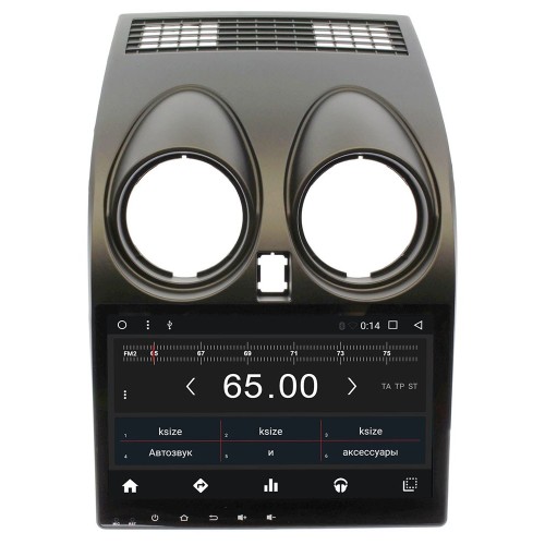 Штатная магнитола Wide Media WM-CF3019NC для Nissan Qashqai 2007-2014 Android 7