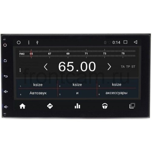 Штатная магнитола Wide Media WM-CF3069NC для Toyota Corolla 2016+ Android 7