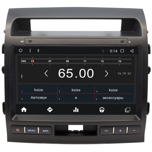 Штатная магнитола Wide Media WM-CF3036NC для Toyota Land Cruiser 200 2007-2015 Android 7
