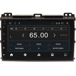 Штатная магнитола Wide Media WM-CF3017NC для Lexus GX 2002-2009 Android 7