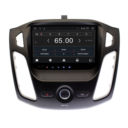 Штатная магнитола Wide Media WM-CF3026NC для Ford Focus 2011-2015 на Android 7.1.2