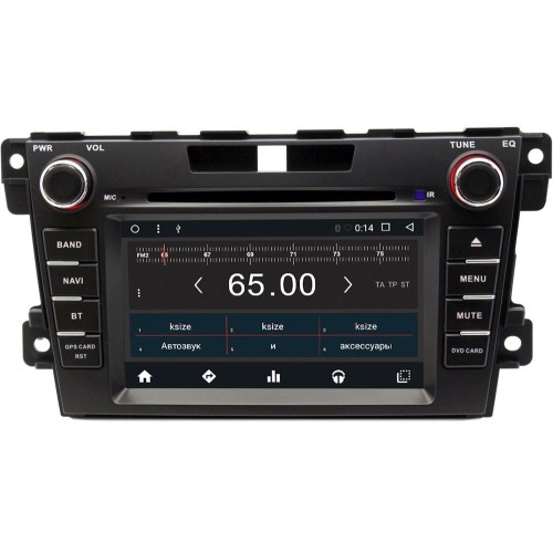 Штатная магнитола Wide Media WM-KR7035NC для Mazda CX-7 I 2006-2012 на Android 7.1.2