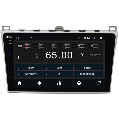 Штатная магнитола Wide Media WM-CF3078NB для Mazda 6 (GH) 2007-2012 Android 7.1.2