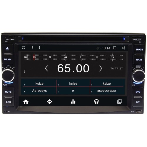 Штатная магнитола Wide Media WM-KR6213NC для Nissan X-Trail, Qashqai, Tiida, Patrol, Juke Android 7.1.2